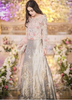 Dress For Groom Sister, Engagement Dress For Groom Sister, Pakistani Wedding Outfits Sisters, Modest Lehenga, Lehnga Kurti, Indian Engagement Dress, Grooms Sister, Nikah Dresses, Groom Sister