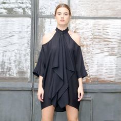 Linen Top, Off Shoulder Top, Plus Size Top, Linen Tunic, Summer Tunic Top, Black Tunic Dress, Extrav Off Shoulder Top Plus Size, Cape Top, Tunic Tops Summer, Black Tunic Dress, Summer Tunic, Black Linen Dress, Shirt Linen, Summer Tunics, Loose Shirt