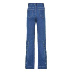 Make a stylish fashion statement with our 2023 Autumn Collection Women's Jeans! Featuring a medium wash. elevated-waist. wide-leg design with cargo pockets and a zipper and button closure. this pair of jeans will be your go-to for any occasion. Crafted from premium quality denim for maximum comfort and durability. this fashion staple promises to be a lasting addition to your wardrobe.Standout Features: Fashion-Forward: Inspired by the season's hottest trends. these jeans are the epitome of cutti Trendy Wide Leg Flare Jeans With Zipper Closure, Straight Leg Denim Cargo Jeans With Zipper, Spring Straight Leg Cargo Jeans With Zipper, Trendy Denim Blue Cargo Jeans With Zipper, Trendy Fall Flare Jeans With Cargo Pockets, Medium Wash Wide Leg Flare Cargo Jeans, Fall Denim Blue Flare Jeans With Cargo Pockets, Fall Flare Jeans With Cargo Pockets, Trendy Spring Cargo Jeans With Zipper Closure