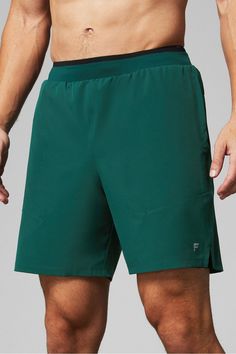 The Fundamental Short II 7in FL2 green male Activewear >> Mens >> Bottom >> Shorts >> Un-lined Shorts regular 4-Way Stretch/Anti-Static/Anti-Stink/External Pockets/Hidden Pockets/Lined/No-Roll Waistband/Sweat Wicking/UPF 50 Solid Color Nylon Athletic Shorts With 4-way Stretch, Green Athletic Shorts With Elastic Waistband And 4-way Stretch, Green Moisture-wicking Athletic Shorts With 4-way Stretch, Green Breathable Athletic Shorts With 4-way Stretch, Breathable 4-way Stretch Green Shorts, Raise The Bar, Training Shorts, Mens Activewear, Workout Gear