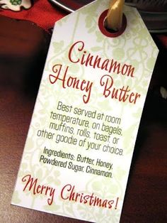 Cinnamon Honey Butter Recipe, Flavored Butter Recipes, Butter Recipes Homemade, Honey Butter Recipe, Cinnamon Honey Butter, Cinnamon Honey, Flavored Butter, Christmas Food Gifts, Cinnamon Recipes