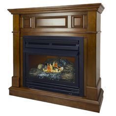 an image of a fireplace that is on display