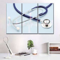 a medical stethoscope on top of a table