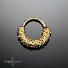 Tribal Septum Ring, Gold Septum, Gold Nose Ring, Nose Jewelry, Septums, Nose Piercing, 18g, 16g, Sep Internally Threaded Crescent Jewelry As Gift, Crescent Internally Threaded Jewelry As Gift, Crescent Internally Threaded Jewelry For Gifts, Gold Spiritual Septum Ring Gift, Gold Septum Ring For Gifts, Unique Pierced Septum Ring As Gift, Nickel-free Gold Septum Ring For Gift, Unique Septum Ring As Gift, Gold Round Septum Ring Gift