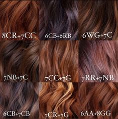 Red Hair Toner, Red Hair Formulas, Redken Formulas, Red Brown Hair Color, Hair Formulas, Copper Brown Hair, Copper Hair Dark, Brown Hair Color Shades, Red Copper Hair Color