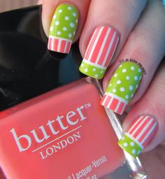 Do It Yourself Nails, Watermelon Nails, Pink Nail, Butter London