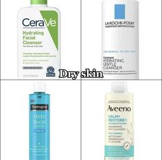 Dry Skin Face, Skin Cleanse, Dermatologist Recommended, Skin Cleanser Products, Facial Cleanser, Hyaluronic Acid, Dry Skin