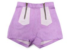 "Tonal lavender/purple shorts made from both sides of a rare vintage denim.   Handmade in Los Angeles.  Wash cold.  Hang to dry. Also available in Conductor Stripe: https://www.etsy.com/listing/1165697375/nemes-shorts-in-conductor-stripe Size guide: Size 0 is for waists measuring 25\" and hips up to 35\" Size 2 is for waists measuring 26\" and hips up to 36\" Size 4 is for waists measuring 27\" and hips up to 37\" Size 6 is for waists measuring 28\" and hips up to 38\" Size 8 is for waists measuring 29\" and hips up to 39\" Size 10 is for waists measuring 30\" and hips up to 40\" Size 12 is for waists measuring 31\" and hips up to 41\"" Purple Jean Shorts, Lavender Shorts, Sailor Shorts, Stripe Shorts, Purple Jeans, Purple Shorts, Hip Ups, Lavender Purple, Striped Shorts