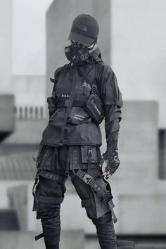 Cyberpunk Techwear, Tech Clothing, Techwear Streetwear, Tactical Wear, Cyberpunk Clothes, Urban Ninja