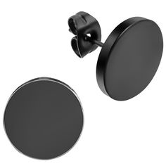 PRICES MAY VARY. < BLACK FLAT STUD EARRINGS > Simple Black Flat Stud Earrings for Men Women, Round Diameter Available in 6mm/8mm/10mm/12mm/14mm < UNISEX EARRINGS > Earrings Set suit for Women Men, It's the Best Accessory for People who Wear Cool Clothes and Love Hip-Hop Culture < EAR PIERCING STUDS > Round Stylish and classic Stud Earrings Makes a Great Gift for Christmas, Birthdays, Valentine's Day or Father's Day that Complements Personal Style < LIGHTWEIGHT EAR PLUGS EARR Ear Piercing Studs, Unisex Earrings, Black Stud Earrings, Stud Earrings For Men, Simple Stud Earrings, Black Stud, Plugs Earrings, Hip Hop Culture, Ear Piercing