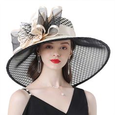 PRICES MAY VARY. Suitable For Head Circumference: 58-60cm/22.8-23.6inches. The height of the hat is about 3.9 inches and the brim is 6.2 inches long. The circumference of the hat is adjustable, so it stays on your head well The fedoras is made of polyester, except the accessories. It is soft, lightweight, breathable and comfortable to wear Fashionable fedoras can be matched with different styles of clothing, show your charm and let you stand out in the crowd. Wide brim design provides good shade Kentucky Derby Style, Kentucky Derby Horses, Derby Horse, Purple Lady, Derby Dress, Wide Brim Fedora