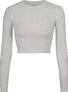 Jersey Long Sleeve, Long Sleeve Tee, Light Gray, Wardrobe Essentials, Long Sleeve T Shirt, Heather Grey, Light Grey, Long Sleeve Tshirt, Everyday Wear