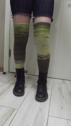 Thigh High Socks ,Thigh High Stockings , Long Leg Warmers ,Over the knee socks, mismatched wool socks. Long Boot Cuff Batfam Fanfic, Baby Socks Design, Thigh High Sock Boots, Goblincore Outfits, Long Leg Warmers, Socks Thigh High, Beige Socks, Cottage Vibes, Crochet Baby Socks