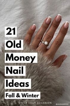 Old Money French Nails, Old Money Fall Nails, Short Classy Nail Designs 2024, Elegant Nails Classy 2024, Demure Nails, Red Almond, Old Money Nails, Nails For Fall, Oval Nails Designs