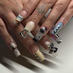 MADRINAILS | 🖤 @ornellasoc #nailart #naildesign #naildesigns #nails #naillove #nails2inspire #nails4today #nailswag #nail #nailaddict #nailartist... | Instagram Nail Inspo