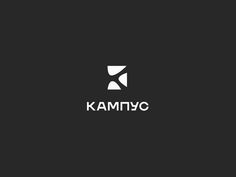 a black and white logo with the word kamyc in it's center