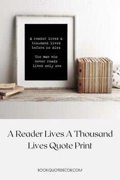 a white shelf topped with books and a framed photo next to a clock on top of it