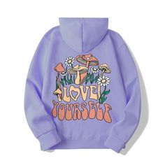 Girls Sweatshirts, Letter Print Hoodie, Pocket Hoodie, Light Purple, Graphic Hoodies, Sweatshirt Fashion, Hoodie Fashion, Sweater Top, Sweat Shirt