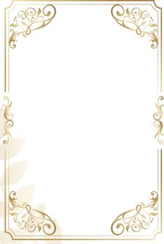 Frame Undangan Pernikahan, Frame Undangan, Gold Wedding Flowers, Digital Wedding Invitations Templates, Digital Invitations Wedding, Floral Border Design