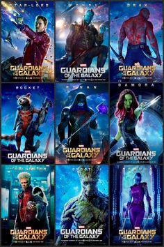 the poster for the movie's upcoming film, guardians and rocketr - man