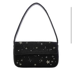 Staud Tommy Beaded Bag Starry Night Staud Beaded Bag, Staud Bags, Staud Tommy Bag, Tommy Beaded Bag, Staud Handbags, Hand Beaded Bag, Handbags Collection, Work Nails, Beaded Bag