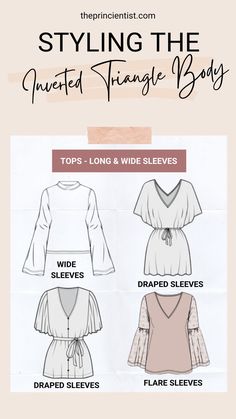 Shirts For Inverted Triangle Shape, Invented Triangle Outfits, Inverted Triangle Bathing Suits, Inverted Triangle Summer Outfits