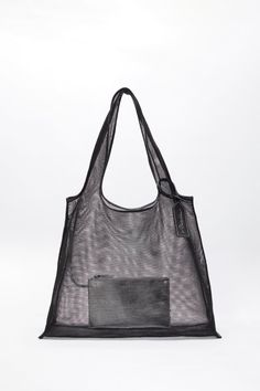 Mesh Market Tote-black #0 Mesh Tote Bag For Shopping, Shopping Tote Shoulder Bag With Mesh Lining, Travel Mesh Shoulder Bag With Mesh Lining, Black Mesh Shoulder Bag For Travel, Daily Use Mesh Shoulder Bag, Rectangular Mesh Bags For Daily Use, Mesh Tote Bag For Daily Use, Functional Bags With Mesh Lining For Daily Use, Daily Use Mesh Shoulder Bag With Mesh Lining