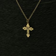 Orthodox Cross Necklace - Sterling Silver Jewellery - Gold and Rose Gold Options Embrace timeless elegance with our Orthodox Cross Necklace! This beautifully handcrafted piece features a dainty Orthodox Cross pendant, making it a meaningful accessory for everyday wear or special occasions. It's the perfect gift for yourself or a loved one. WHY YOU'LL LOVE THIS NECKLACE: * Meaningful Design - The Orthodox Cross is a symbol of faith and devotion. * High-Quality Materials - Made from solid 925 Ster Orthodox Cross Necklace, Christian Crosses, Schmuck Gold, Orthodox Cross, Pendant Making, Meaningful Design, Sterling Silver Cross Necklace, Rose Gold Pendant, Jewellery Gold