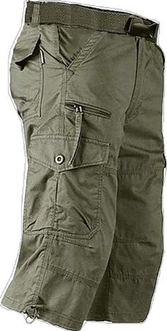 Outdoor Khaki Pants With Built-in Shorts, Khaki Outdoor Pants With Built-in Shorts, Khaki Short Pants For Outdoor Activities, Short Hiking Pants With Side Pockets, Outdoor Knee-length Bottoms With Cargo Pockets, Military Style Short Khaki Pants, Khaki Military Style Shorts, Military Style Khaki Short Pants, Casual Short Hiking Pants