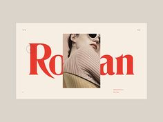 a magazine cover with an image of a woman's face and the words rowan on it