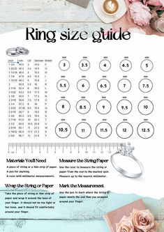 Discover Your Perfect Fit with Our Printable Ring Size Chart!  Are you unsure about your ring size? Fear not! Our Printable Ring Size Chart is here to guide you with precision and convenience. Instantly download and print this user-friendly chart to measure your ring size accurately from the comfort of your home. What's Included: Accurate Sizing: Our chart features a range of ring sizes, ensuring you find the perfect fit for any finger. Instant Download: Receive your digital download instantly u Printable Ring Size Chart, Harps Music, Printable Ring Sizer, Ring Sizer, Ring Fit, Discover Yourself, Ring Size Guide, Perfect Ring, Simple Nails