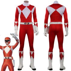 Anime Kyoryu Sentai Zyuranger - Geki Bodysuit Halloween Carnival Cosplay Costume  
 Material: Brazilian Leather + Faux Silk + Healthy Fabrics + Polyester + Spunlace 
 Package included: Belt + Elbow Guard*2 + Glove*2 + Gun Holder + Jumpsuit + Shoe Cover*2 Red Anime Costume For Costume Party, Fitted Red Anime Cosplay Costume, Red Fitted Anime Cosplay Costume, Fitted Red Cosplay Costume, Fitted Red Cosplay Costume For Events, Red Fitted Costume For Cosplay, Fitted Red Costume For Cosplay, White Superhero Cosplay Costume For Cosplay Events, White Superhero Cosplay Costume