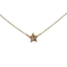 Star necklace gold and multiglitter Party Star Charm Necklaces, Multicolor Star Charm Jewelry For Party, Trendy Star-shaped Charm Necklaces For Parties, Trendy Star Charm Necklaces For Parties, Trendy Star Embellished Jewelry Gift, Trendy Star-embellished Jewelry Gift, Trendy Star Embellished Jewelry For Gifts, Multicolor Star Shaped Necklace, Trendy Multicolor Star Charm Necklace