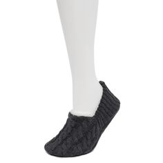 Keep your feet warm and toasty with these women's Cuddl Duds cozy snug ballerina slipper socks. How do you accessorize? Check out our ACCESSORIES GUIDE for essential tips to elevate your style with must-have accessories.Keep your feet warm and toasty with these women's Cuddl Duds cozy snug ballerina slipper socks. How do you accessorize? Check out our ACCESSORIES GUIDE for essential tips to elevate your style with must-have accessories.FEATURES Features skid-resistant gripper bottoms Soft constr Ballerina Slippers, Cuddl Duds, Slipper Socks, Socks And Hosiery, Hosiery, Slippers, Slip On, Socks, Clothes For Women