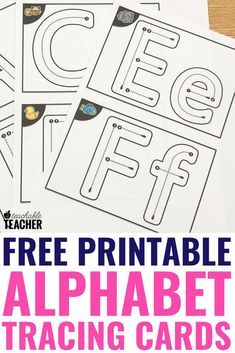 free printable alphabet matching cards to practice letter recognition