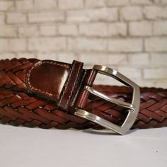 Leather Belt for Men.If you’re on the hunt for a great everyday belt that will not only help you achieve a more comfortable fit in your jeans but add a touch of handsome modern styling to your look, then look no further! This genuine 32mm (1.4 inch)  leather belt is handcrafted from full grain leather , giving it an authentically casual look that any man will appreciate.This belt comes with a gorgeous embroidered design handmade with care and love. 🌟Measures:🔸Width:32 mm - 1.4 inch🔸Buckle: Me Brown Belt For Everyday Use, Masculine Brown Belt For Everyday Use, Handmade Leather Belt, Tooled Leather Purse, Braided Leather Belt, Belt For Men, Belt Brown, Casual Belt, Hand Tooled Leather