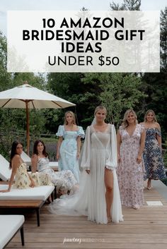 bridesmaid gift ideas under $ 50 featured by top us fashion blog, dressed to kill