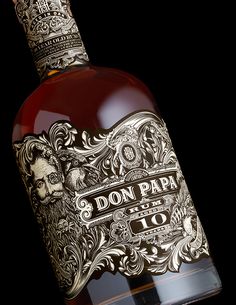 Packaging Design Trends, Cool Packaging, Alcohol Bottles, Drinks Design, Ornate Design, Packaging Labels Design, Beverage Packaging