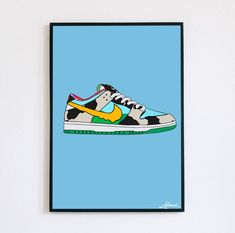 Chunky Dunky, Ben And Jerrys, Style Streetwear, Nike Dunk, Designer Sneakers, Nike Dunks, Sneakers Fashion, Creative Design, How To Draw Hands