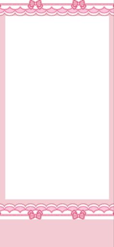 a pink frame with roses on the edges and an empty space in the middle for text