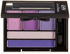 PRICES MAY VARY. Includes 5 richly pigmented and complementing colors to deliver any desired look Dual ended applicator included to blend, smudge and define your look Compact palette for any look on the go Eyeshadow Base, Nude Eyeshadow, Purple Eyeshadow, Matte Eyeshadow, Eye Shadow Palette, Nyx Professional Makeup, Nyx Cosmetics, Shadow Palette, All About Eyes