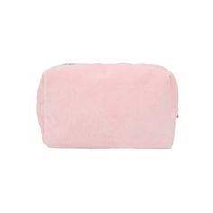 Unleash the cuteness with this pink Kirby cosmetic bag featuring Kirby's adorable face, perfect for storing your beauty essentials with style. Made from plush materials, it includes a convenient zipper compartment for easy access. The bag measures 8" W x 4.5" H x 4.5" D, providing ample space while remaining compact and portable. Officially licensed, it ensures authenticity and quality synonymous with Kirby merchandise. Keep it looking pristine with simple wipe cleaning, preserving its plush tex Trendy Pink Cosmetic Storage Pouch, Trendy Pink Cosmetic Pouch, Pink Cosmetic Bag With Zipper For Daily Use, Pink Cosmetic Storage With Removable Pouch, Pink Cosmetic Bag With Zipper Closure For Daily Use, Trendy Pink Portable Pouch, Trendy Pink Portable Cosmetic Bag, Trendy Portable Pink Pouch, Portable Pink Rectangular Cosmetic Bag