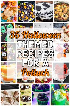 halloween themed recipes for a potluck