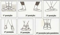 instructions for how to do ballet shoes in spanish, with pictures on the bottom and bottom