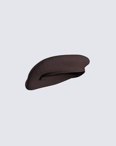 Be the epitome of Parisian fashion with this brown beret hat made from a brushed flannel fabric - The perfect finishing touch for a polished, effortlessly-chic look 🤎 Classic Brown Beret With Curved Brim, Elegant Brown Flat Cap, Brown Beret, Fuzzy Skirt, Accessories Png, Accesorios Aesthetic, White Corset Dress, Denim Pleated Skirt, Floral Lace Skirt