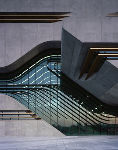 Pierresvives - Architecture - Zaha Hadid Architects Space Architecture, Facade Architecture, Futuristic Architecture, Montpellier, Beautiful Architecture