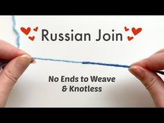 two hands holding a piece of paper with the words russian join and knot on it