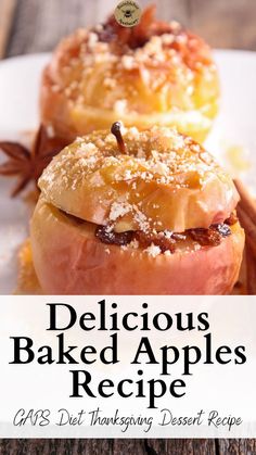 🍏 Warm up your Thanksgiving with this cozy GAPS-approved baked apples recipe! Perfect for anyone on a healing journey who craves a comforting, healthy dessert. These cinnamon-baked apples are grain-free, naturally sweet, and make a delightful addition to your holiday table. Easy to make and kid-approved, they’re a wholesome option for Thanksgiving or any fall gathering. Save this recipe to a classic dessert without the sugar overload.  #GAPSDiet #ThanksgivingRecipes #GrainFree #HealthyDessert