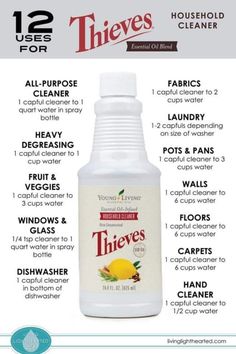 Young Living Oils Recipes, Living Oils Recipes, Chemical Free Living, Benefits Of Essential Oils, Thieves Cleaner, Thieves Household Cleaner, Natural Cleaning Recipes, Thieves Essential Oil, Essential Oil Diffuser Blends Recipes