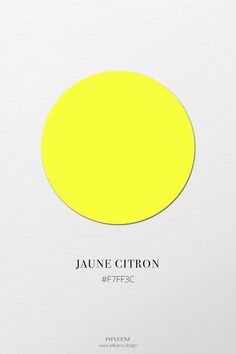 a yellow circle with the words jane citron on it